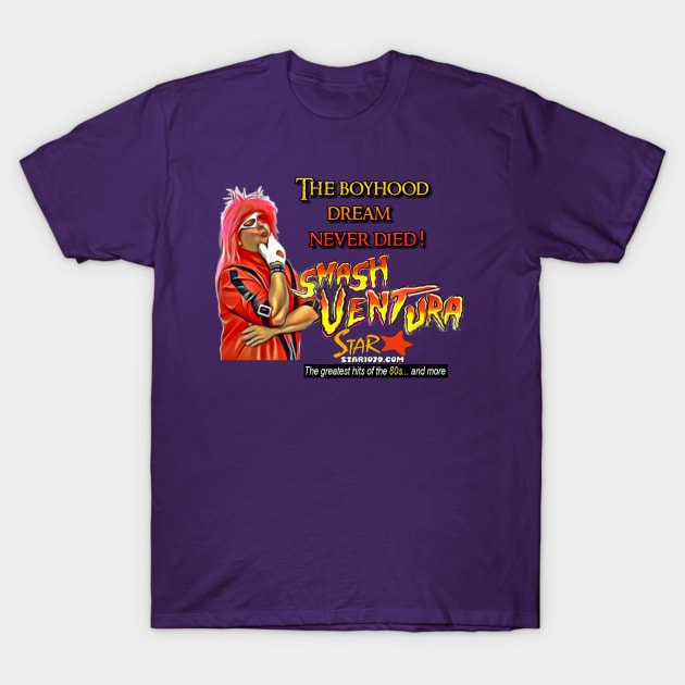 Smash Ventura - The boyhood dream would not die! T-Shirt by Smash Ventura